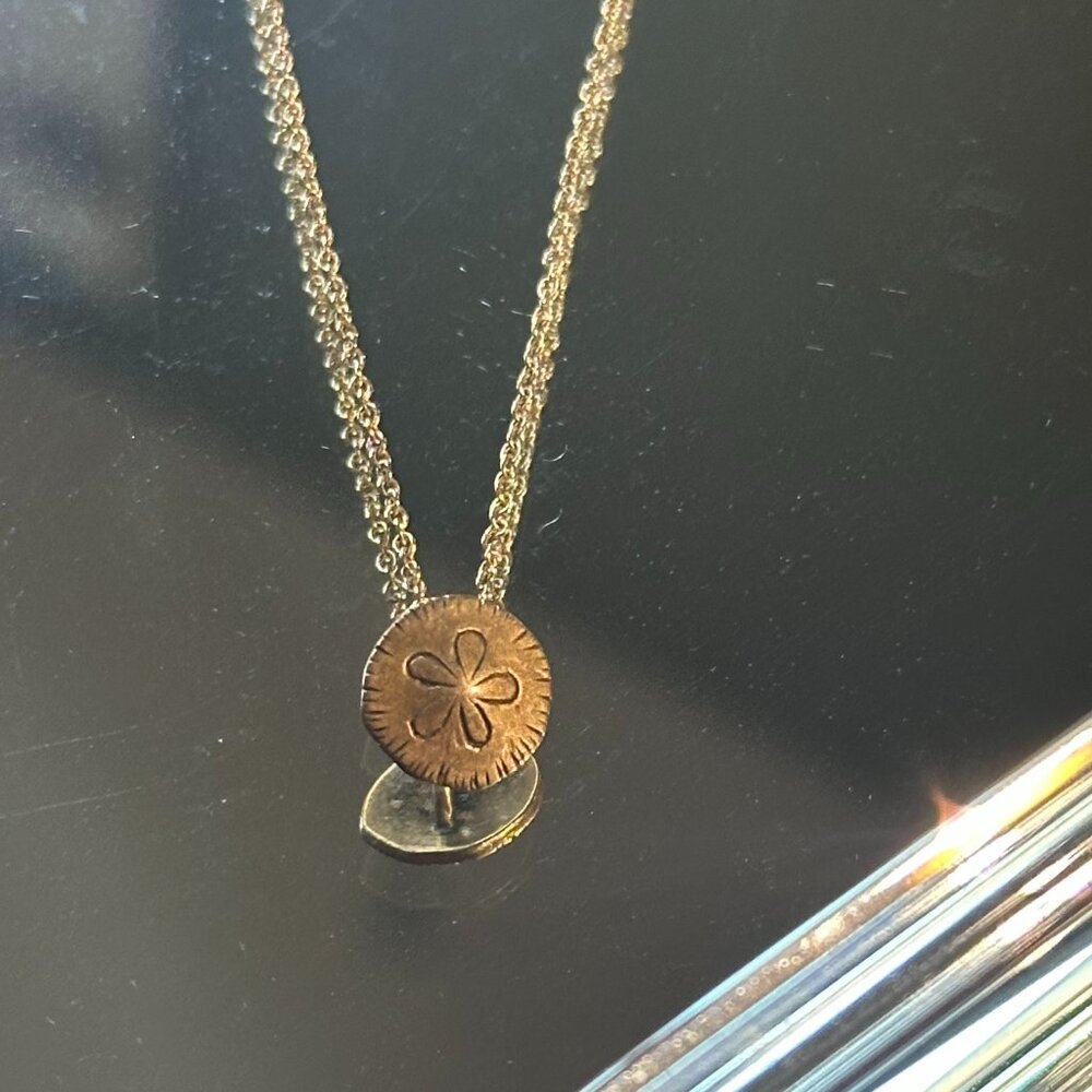 Dainty Sand Dollar Necklace